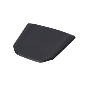 Pieza base para topcase URBAN ABS  Negro. Gomaespuma. Para variante de amarre.